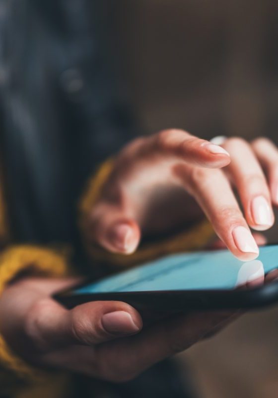 Mobile Phone User: Mobile First Design concept