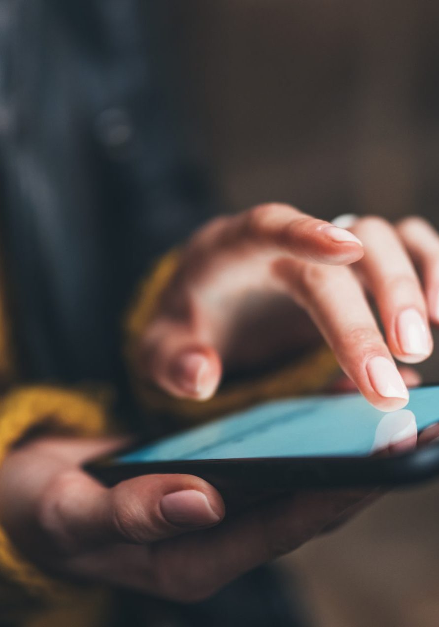 Mobile Phone User: Mobile First Design concept